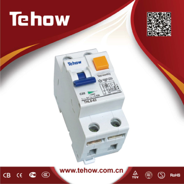 rccb with overload protection rccb 2p 40a 30ma rccb circuit breaker