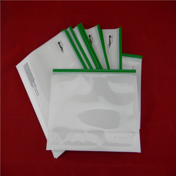 Custom printed plastic packaging bag with zipper