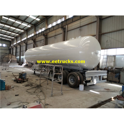 25MT 3 trục sử dụng Propane Tank Trailers