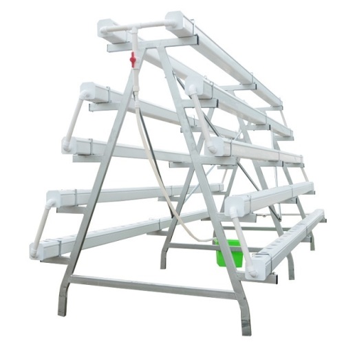 NFT Hydroponics Gemüse vertikales PVC -Wachstumssystem