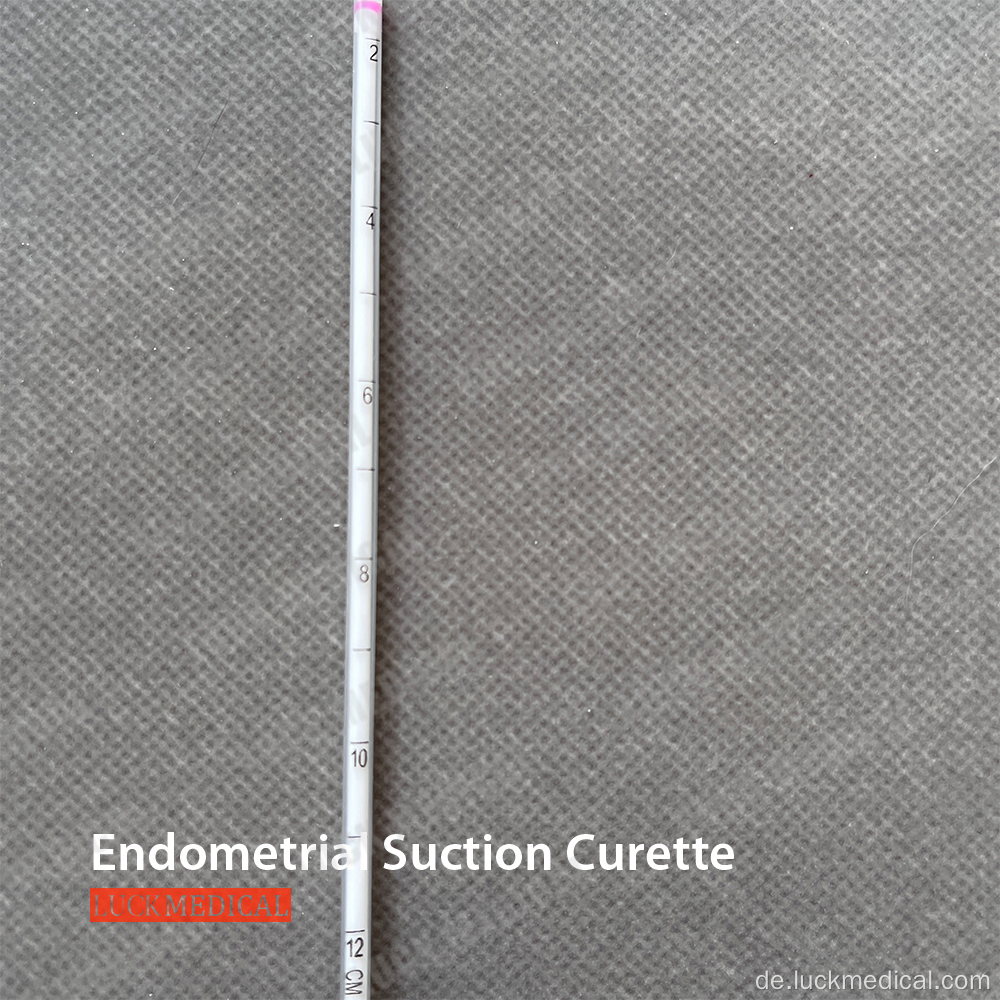 Einweg -Endometrium -Saug -Curette medizinisch