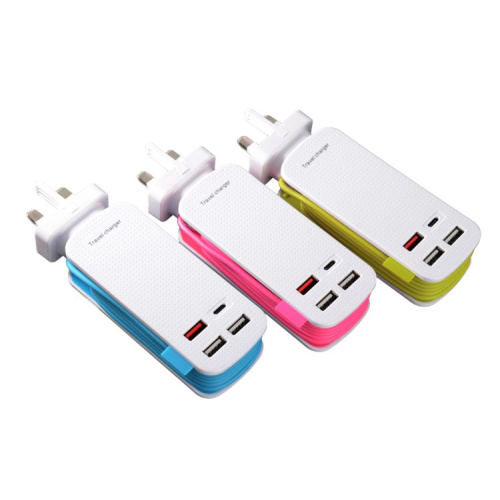 Chargeur mural USB à plusieurs ports UK Plug Travel