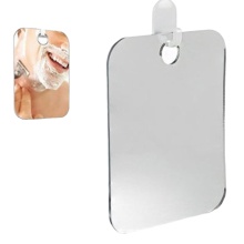 Fog-Free Travel Shower Vanity Mirror: Anti-Fog Toilet Hanging Shaving Mirror