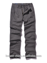 2016 fashion-design with side pockets high quality fashion twill garment wash classic pants