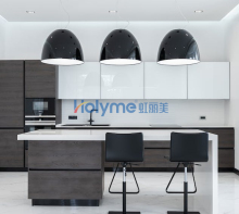 Internal epoxy-polyester powder coating