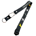 Luftfahrt Pilot -Sicherheitsgurt Schnalle Lanyard Aircraft Halsketten