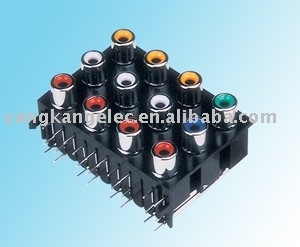 Rca Jacks (cyb-3.2-12dw3-100  6961)