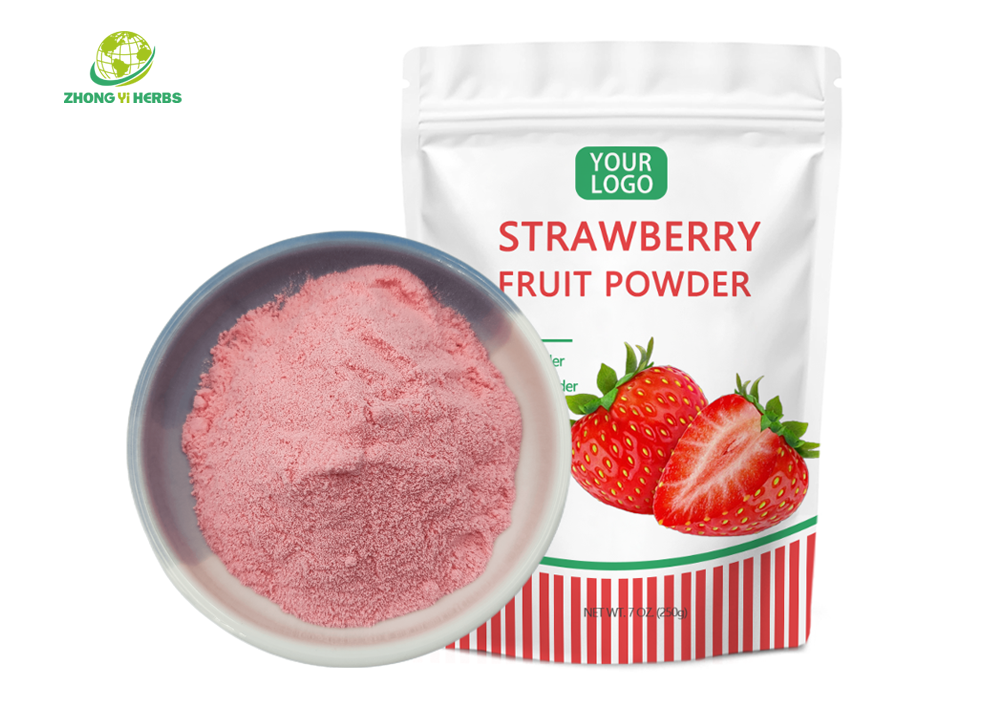 Strawberry juice powder