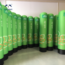 Custom 3M 10ft Inflatable LED Advertising Pillar for Outdoor Events