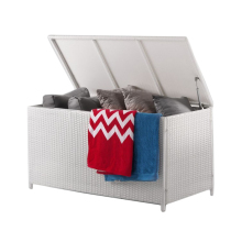 Wholesale Outdoor Poly Rattan Cushion Storage Box