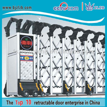 Good electric telescopic slide gate door