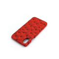 Unique Ostrich Pattern Leather Phone Case for Iphone