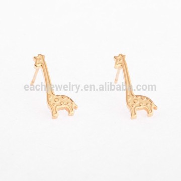 Fashion Stainless Steel Jewelry Earring Deer Earring