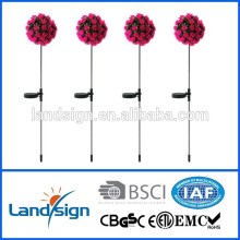 Cixi landsign solar flower stick lights XLTD-724-P