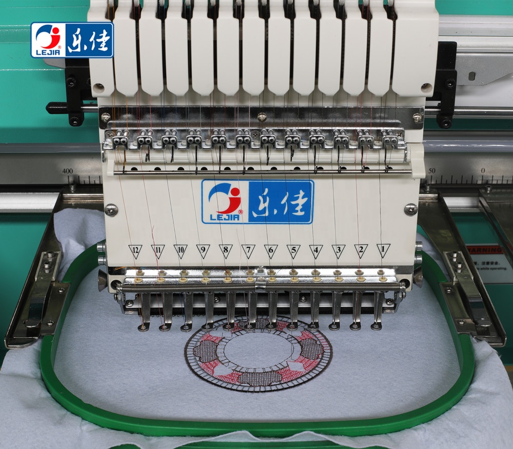 cheap cost two head cap T-shirt industrial computerized embroidery machine