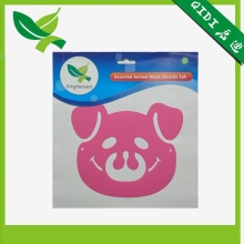 Plastic face mark drawing stencil