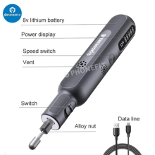 All-in-One 52-in-1 Mini Cordless Rotary Toolkit: Engraving Pen & USB Grinder
