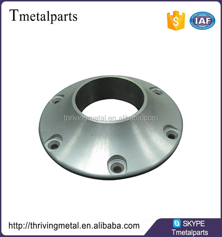 Custom CNC machining stainless steel 304 316 pipe flange in Dongguan