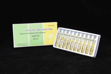 Hyoscine Butylbromide Injection BP 20MG/1ML