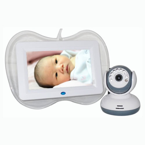 7'' Wireless Baby Monitor Support 4 Picture Display