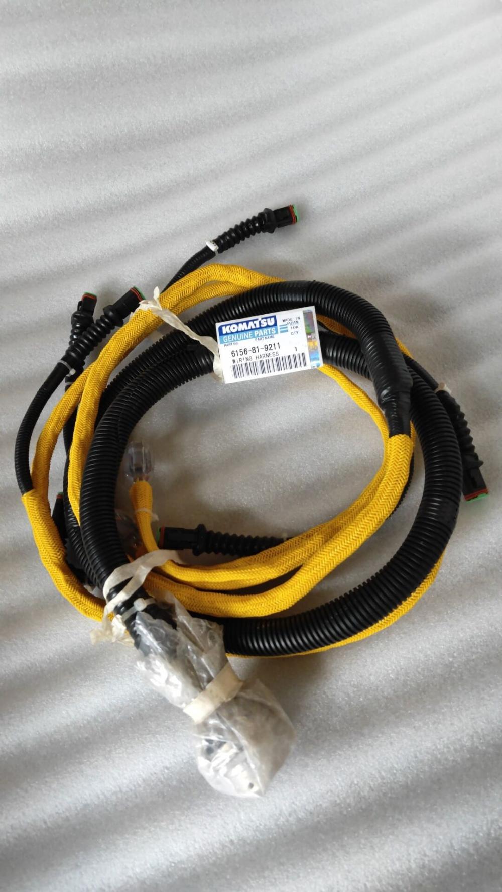 Komatsu wiring harness 6156-81-9211 for PC400-7