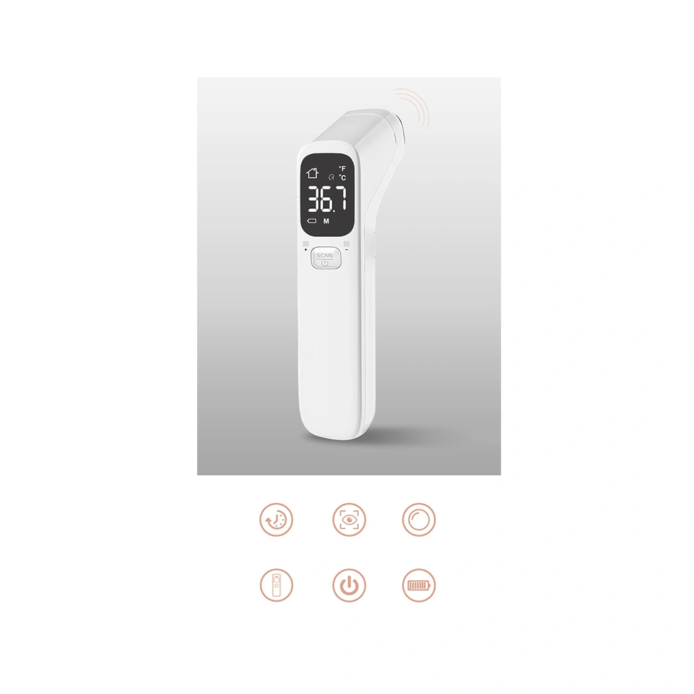 English Packaging Infrared Electronic Thermometer Standard Thermometer