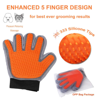 Anjing peliharaan hair remover Mitt