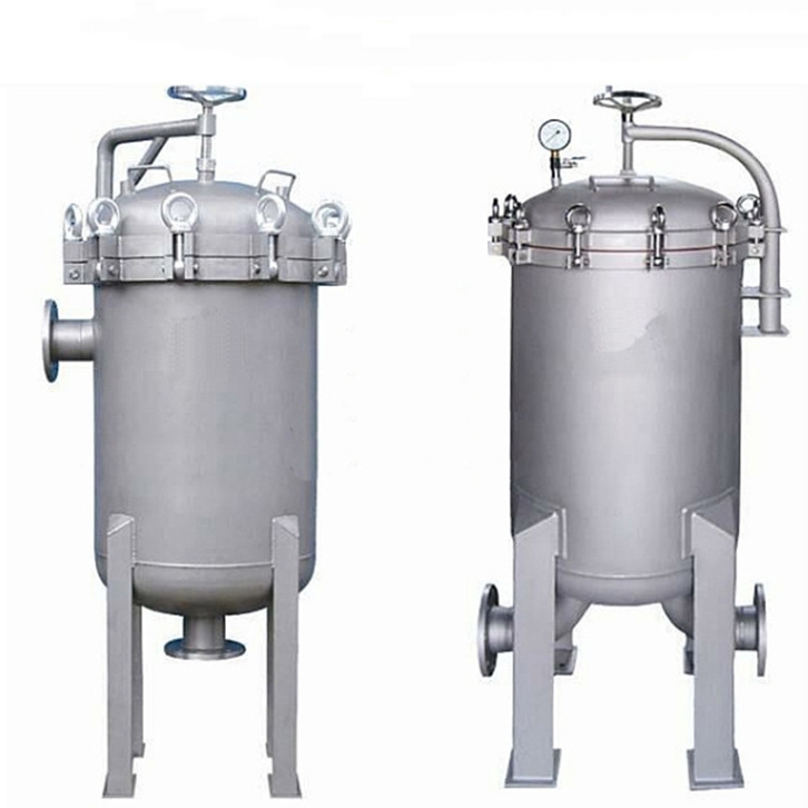 Özel 304 Paslanmaz Çelik Hızlı Açılış Çok Bag Filtresi Kimyasal Bulamaç Atıksu Custom 304 stainless steel quick-opening multi-bag filter for chemical slurry wastewater