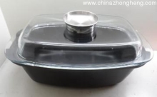 Die-Casting nonstick square turkey baking pan