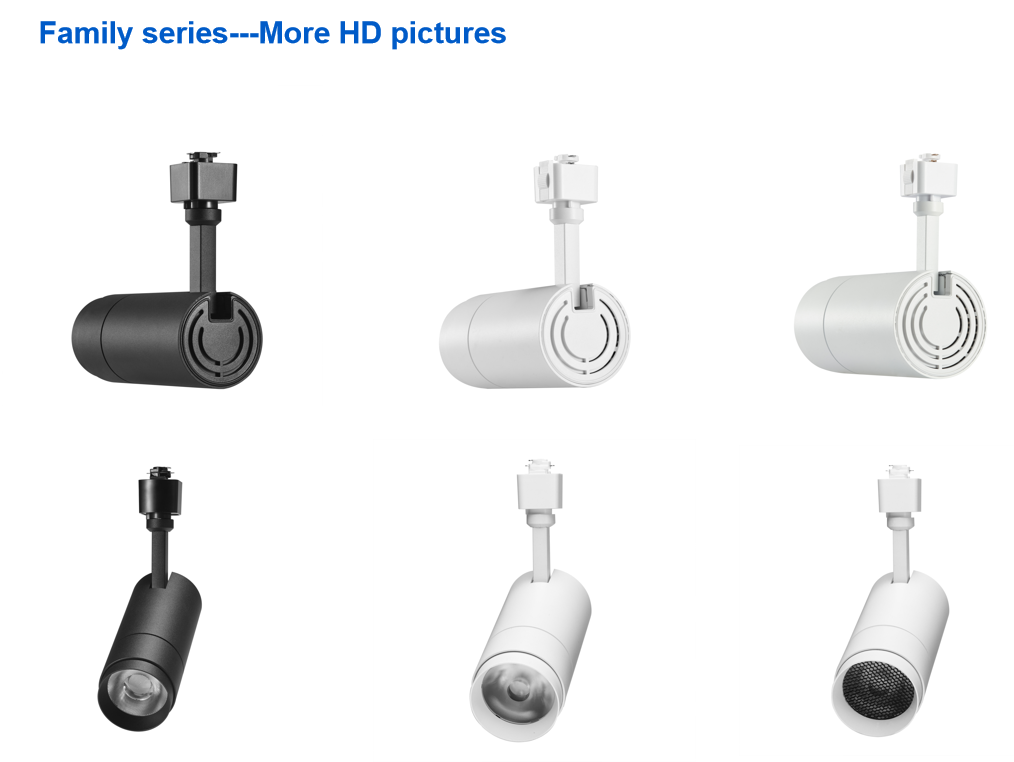 Daytonled Family Series ETL CETL Cert CRI90 H-type J-type L-type 7W 15W 20W 30W 38W CCT Change Led Track Head