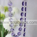 Garland 5 * 14 * 14 MM Crystal Plastic Ring Beading Trimmen