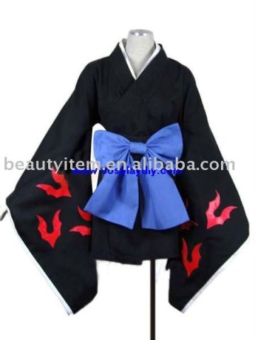 TKamiyomi Mikaduki Kimono Cosplay Costume