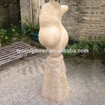 Hand carved marble outdoor abstract artwork sculpture modern fine art statue