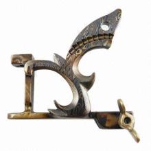 Solid iron tattoo machine frame, customized artworks and logos are accepted