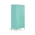 Ferro freestanding verde Almirah com pernas