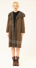 Reversible Spain Merino Shearling Coat