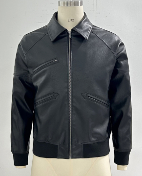 Comfortable Lightweight PU Jacket for Men