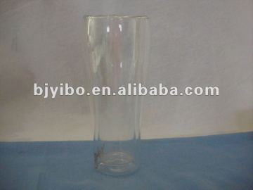 Double wall drinking glass