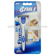 3 Blade Removable Shaving Blade Razor
