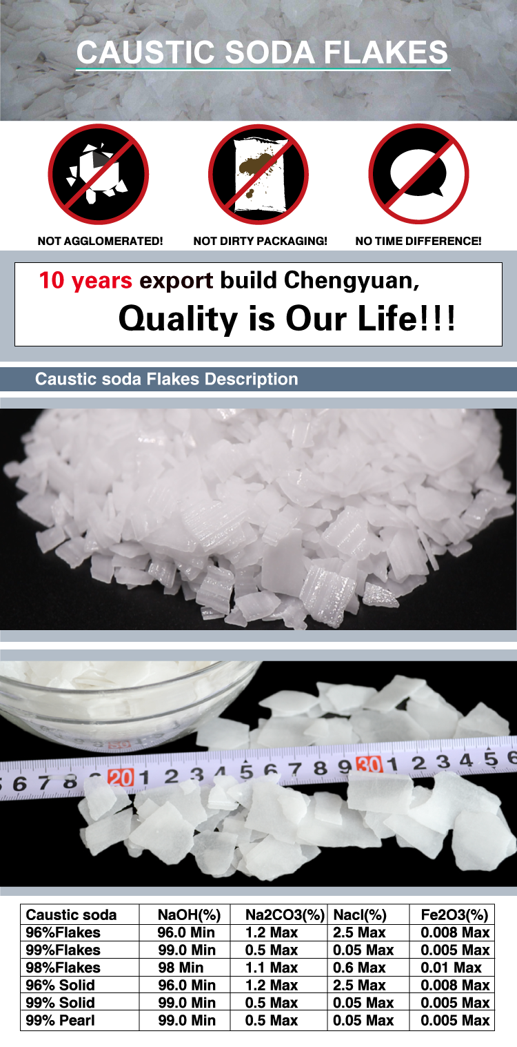 Factory supply Industrial caustic soda flakes sodium hydroxide