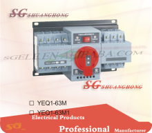 yeq1 63M ats Double Power Automatic Transfer Switch(ATS) 3p/4p