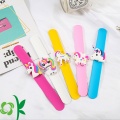 Customized Fashion Unicorn Shape PVC Slap Band