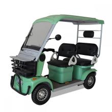 Electric four-wheel sightseeing vehicle