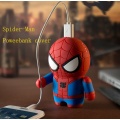 Funda de silicona popular Spider-man Real Powerbank cubierta