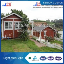 Small House Light Steel Structure Prefab Sandwich Panel Villas