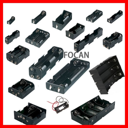 AAA, AA, C, D, 9V, 18650 Batery Holder, Battery Box, Battery Case (FC-16885)