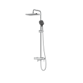 3 functions brass bathtub shower column set