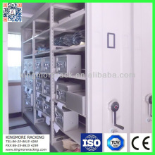 Mobile file storage cabinet