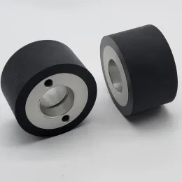 Customized polyurethane pulley wheel rubber coated rollers