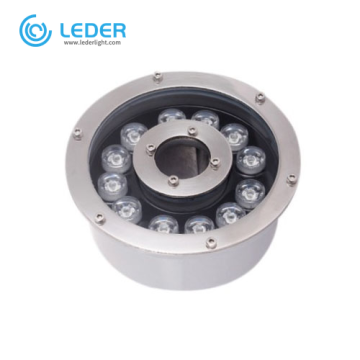 LEDER Nozzle Mounted RGB 12W LED Fountain Light